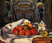 Still life, bowl with apples Paul Cezanne